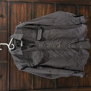 Men's casual rugged-looking button down